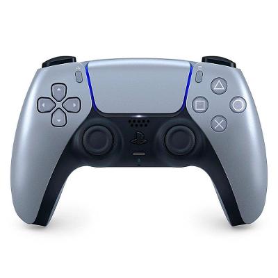 Controle sem Fio para PS5 Sony Dualsense Sterling Silver Bluetooth 5.1 USB Type C Prata