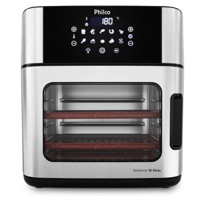 Air Fryer sem Óleo Philco PAF16A 16L 1500W 4 em 1 Preto 110V