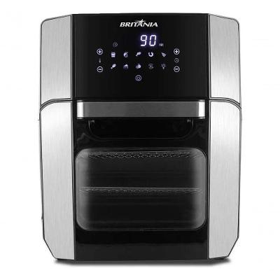 Fritadeira sem Óleo Britânia BFR2100 12L 1800W Multifunção Preto 220V