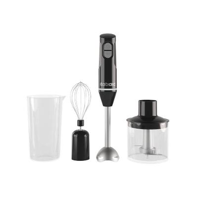 Mixer 3 em 1 Itatiaia Preto com Copo Misturador Batedor e Mini Processador 110V
