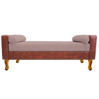 Recamier Félix Solteiro 120cm Corano Nozes e Linho Rosê - 5