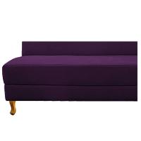 Recamier Valéria 140cm Lado Esquerdo Suede Roxo Doce Sonho - 5
