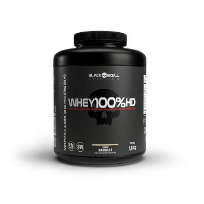Whey 100% HD Black Skull Blend Baunilha 1.8kg 50 Doses