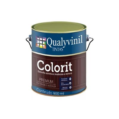 Tinta Esmalte Sintético Madeiras E Metais Premium 900ml Qualyvinil
