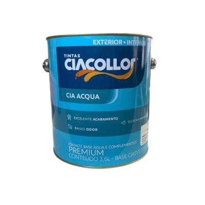 Esmalte A Base De Agua Ciacollor 3.6l