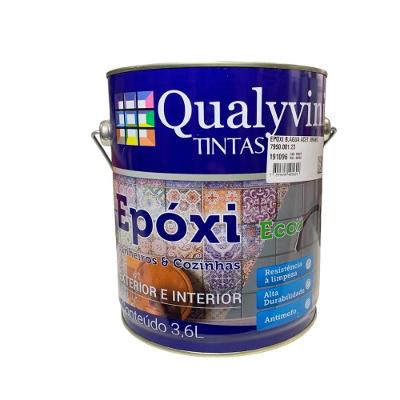 Tinta Esmalte Qualyvinil Multe Superfícies Epóxi Base água 3.6l