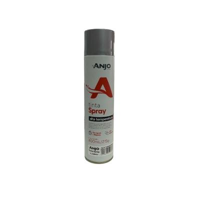 Tinta Spray Anjo Prime Tinta Alumínio Metálica De 400Ml Rápida Secagem