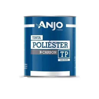 Tinta Pronta Poliéster Carbon De 900ml Anjo