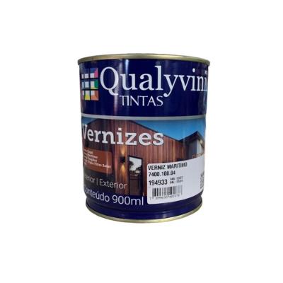 Tinta Verniz De Fácil Aplicação E Secagem Rápida Qualyvinil 900ml