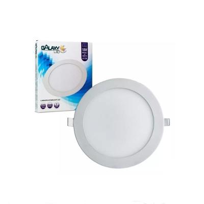 Painel De Led Galaxy Redondo Embutir 18w 6500k