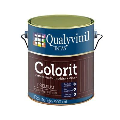Protetor Madeiras E Metais Colorit Esmalte Sintético Premium De 900ml Qualyvinil