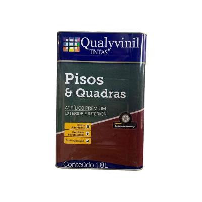 Tinta Látex Para Pisos E Quadras De 18lts Qualyvinil