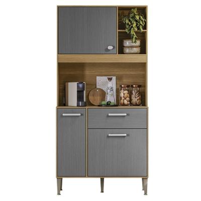 Armário De Cozinha Compacta 3 Portas 3 Nichos Yogi