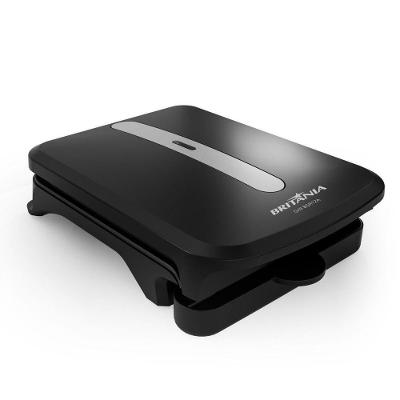 Grill Britânia BGR12A Antiaderente 2 Sanduíches 750W Preto 22CM 110V