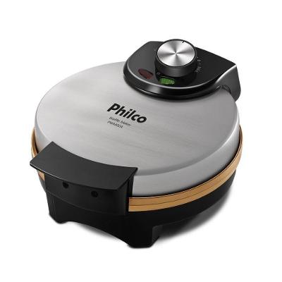 Waffle Maker PWM02PG 11 Níveis Revestimento Maxx Gold Prata Philco 4 Unidades 110V