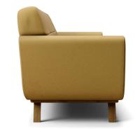 Sofá 4 Lugares Sala De Estar Miami 260 Cm Mostarda C-279