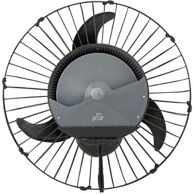 Climatizador-Ventilador de Parede Goar 60CM 3 Pás 3 Velocidades Preto Atenas 220V