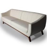 Sofá 3 Lugares Para Sala De Estar Atenas 230 Cm Bege C-443 - 13