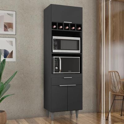Paneleiro De Cozinha Torre Quente Pérola Z34 Preto - Mpozenato