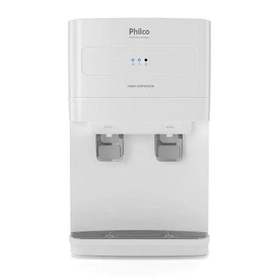 Purificador de Água de Mesa Philco PPU50A com Filtragem ECO e Água Natural e Gelada Branco 110V