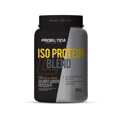 Suplemento Alimentar Probiótica Iso Protein Blend Cookies e Cream 900G 22