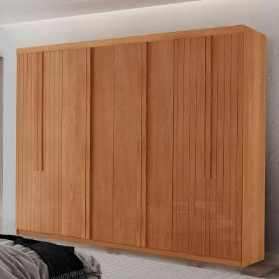Guarda Roupa Casal Pollo Mdf Com 8 Portas 4 Gavetas