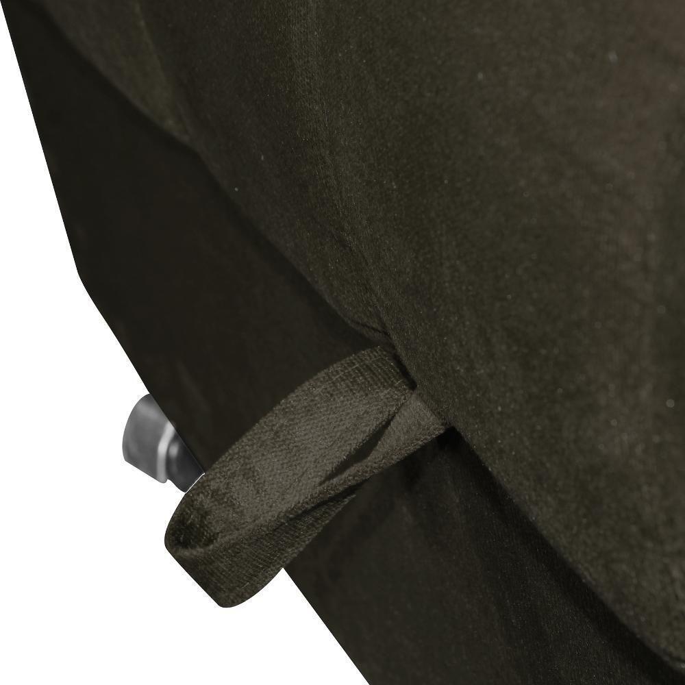 Sofá Cama Casal Reclinável Drika - Veludo Turkey Chocolate - 8