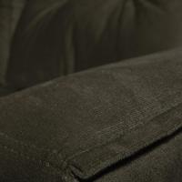 Sofá Cama Casal Reclinável Drika - Veludo Turkey Chocolate - 5