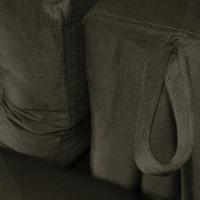 Sofá Cama Casal Reclinável Drika - Veludo Turkey Chocolate - 7