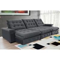 Sofá Coliseu Super Pillow 3,70m chumbo - 1