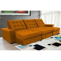 Sofá Coliseu Super Pillow 3,70m terra - 1