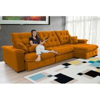 Sofá Coliseu Super Pillow 3,70m terra - 4