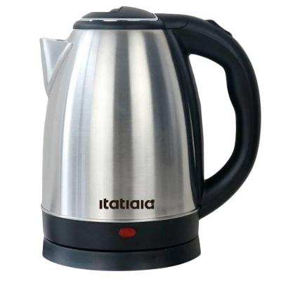 Chaleira Elétrica Itatiaia Essencial 1,8L 1500W Inox Preta 220V
