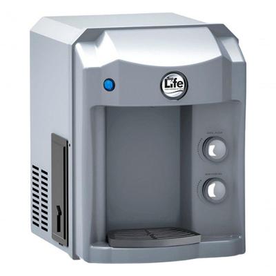 Purificador de Água Alcalina Ionizada com Ozônio de Bancada Top Life mg+ Gelada Cinza 110V