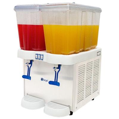 Refresqueira Comercial Jpii Plus com 2 Reservatórios 32L e Compressor Branca Begel
