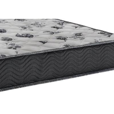 Cama Box Baú Solteiro: Colchão Ortopédico Ortobom D33 / Ep Iso 100 Ultra Firme + Base Crc Suede Brown(88x188)