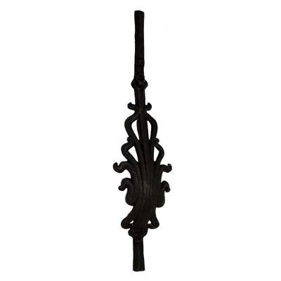 Coluna para Escada Caracol N08 Ferro Fundido Jacaré Estrutura Forte Design Sofisticado Fundição São