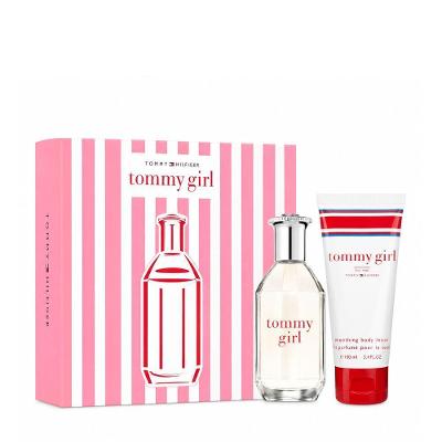 Kit de Perfume Tommy Girl Feminino Eau de Toilette Floral Frutado 50ML e Loção Corporal 100ML