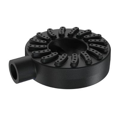 Queimador Alta Pressão Chuveiro Fogão Industrial Ferro 11CM Bivolt