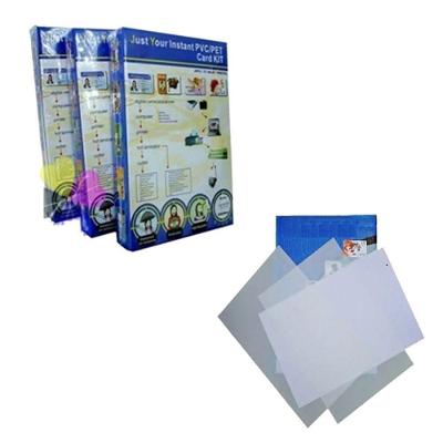 Jogo de Folhas e Placas Imprimiveis PVC-A3-MT PVC Dupla Face A3 para Crachas Cardapios e Avisos