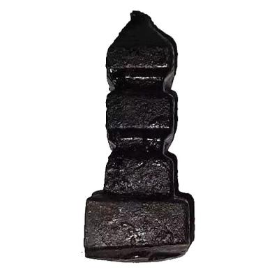 Ponteira de Portão N17 Ferro Reforça Segurança Elemento Decorativo 9cm Fundição Jodoal