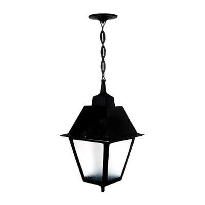 Luminária Florença Interna e Externa com Corrente Alumínio Inox Bivolt Luminárias N. Sra. da Guia
