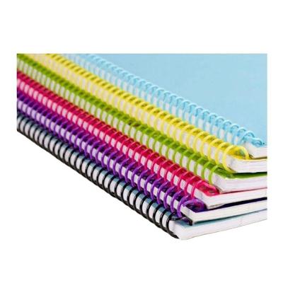 Espirais para Encadernacao Lassane Esp23pret PVC Semi Rigido 23MM 60 Unidades Colorido