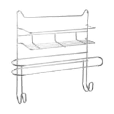 Suporte para Condimentos e Papel Toalha de Parede 3223arf Prático para Cozinhas Aramefer