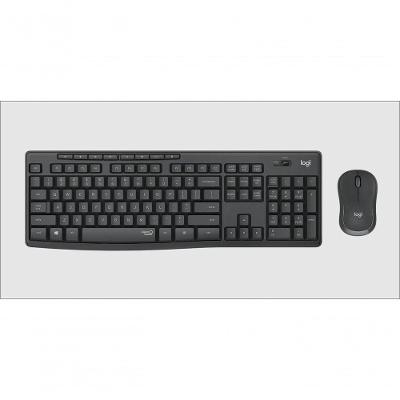 Kit Teclado e Mouse sem Fio Mk295 Silent Wireless Combo Tecnologia Silenttouch Redução de Ruído Logitech