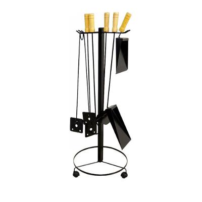 Suporte e Kit Lareira e Fogão a Lenha I021e5om Aço Carbono Bivolt Ouro Minas