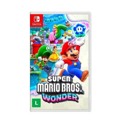 Jogo Nintendo Super Mario Bros Wonder para Nintendo Switch com Jogabilidade Clássica de Deslocamento Lateral