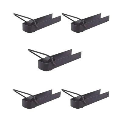 Kit 5 Pares Trinco de Correr Porteira com Rodinha Movimento Suave Portas Deslizantes Metasal