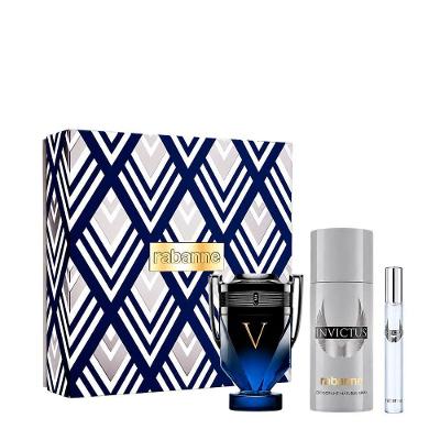 Kit de Perfume Invictus Victory Elixir Masculino Eau de Parfum Oriental Amadeirado 100ML Paco