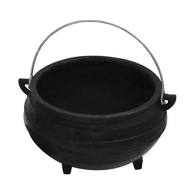 Panela Tripe de Ferro Fundido sem Tampa para Assar Grelhar Fritar 500ML Rig Fundidos